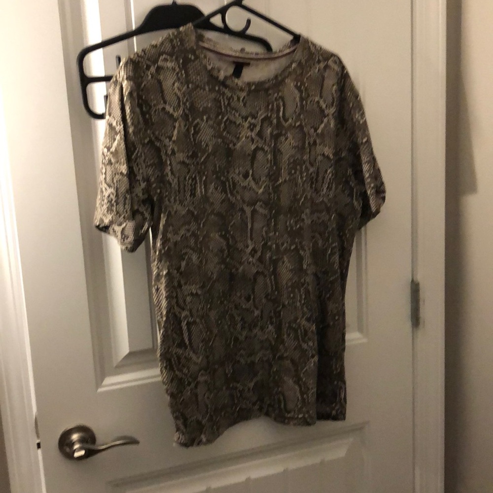 Snakeskin T-shirt